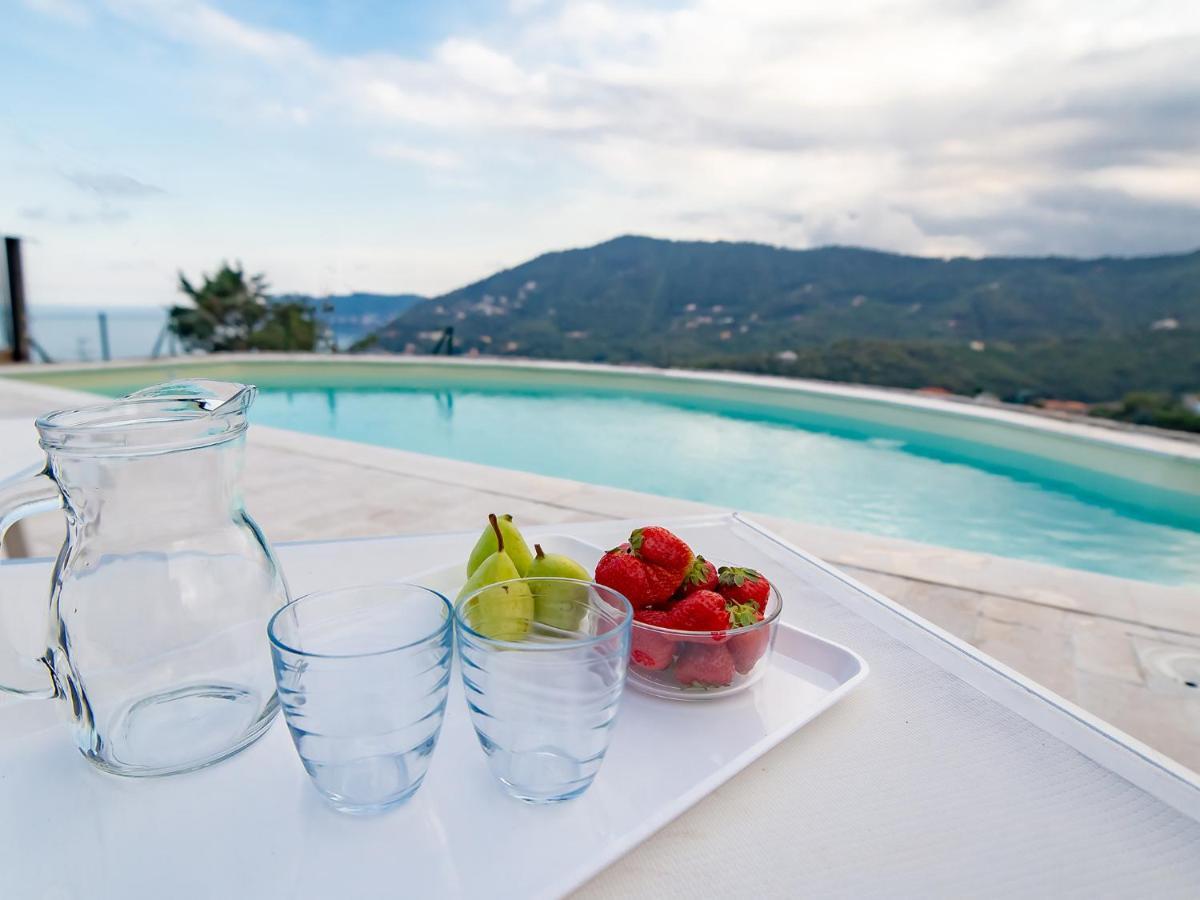 Villa Hanbury With Swimming Pool And Parking In Alassio Kültér fotó